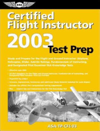 Image of Certified Flight instructor 2003 Test Prep
