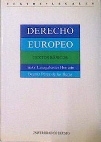 Image of Derecho europeo