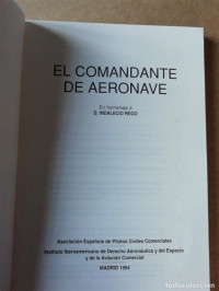 Image of El comandante de aeronave