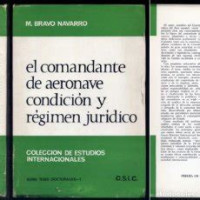 Image of El comandante de aeronave condición y régimen jurídico