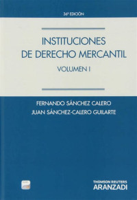 Image of Instituciones de derecho mercantil