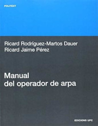 Image of Manual del operador de arpa