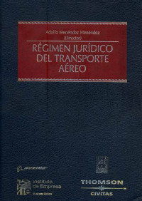 Image of Régimen jurídico del transporte aéreo